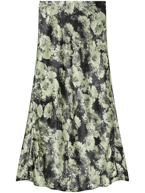 Tory Burch printed maxi skirt - Green - zdjęcie produktu nr 1