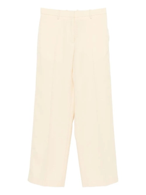 Jil Sander high-waisted wool trousers - Neutrals - zdjęcie produktu nr 1