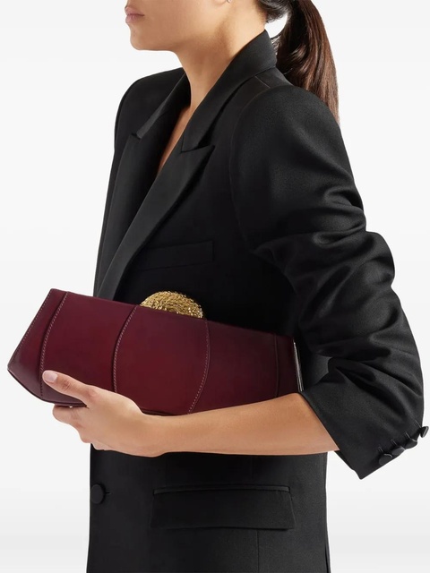 Giuseppe Zanotti EVE lambskin clutch bag - Red - zdjęcie produktu nr 2