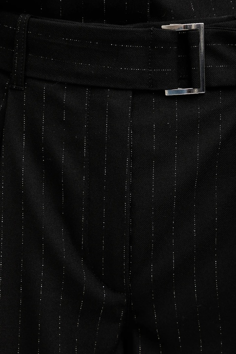 Guess spodnie ZANITA damskie kolor czarny szerokie high waist W5BB13 W2422 - zdjęcie produktu nr 1