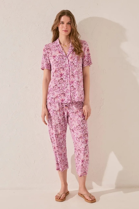 women'secret piżama damska kolor fioletowy 4859418 - zdjęcie produktu nr 1