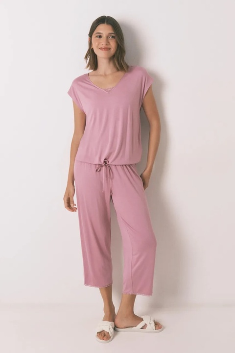 women'secret piżama damska kolor różowy 3592425 - zdjęcie produktu nr 1