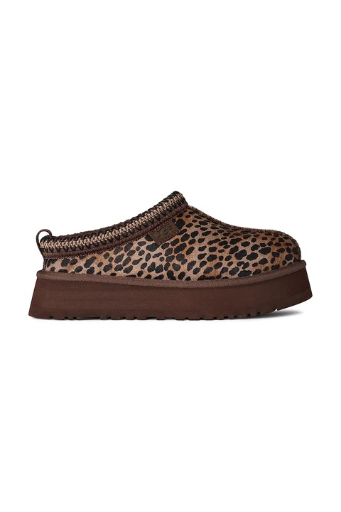 UGG kapcie Tazz Caspian kolor brązowy 1178430.BCDR - zdjęcie produktu nr 1