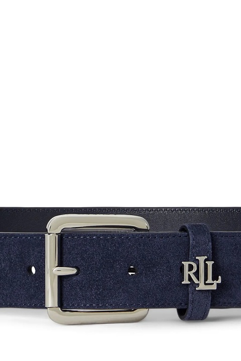 Lauren Ralph Lauren pasek skórzany damski kolor granatowy 412980805 - zdjęcie produktu nr 2