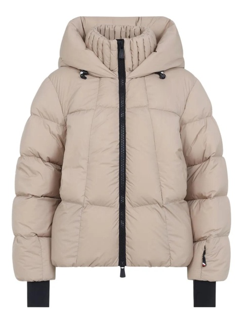 Moncler Grenoble zip-up parka coat - Neutrals - zdjęcie produktu nr 1