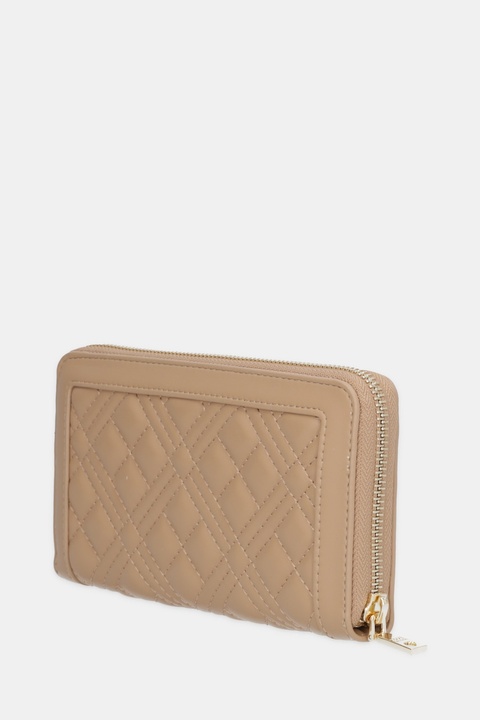 Love Moschino portfel damski kolor brązowy JC5600PP0NLA0104 - zdjęcie produktu nr 1