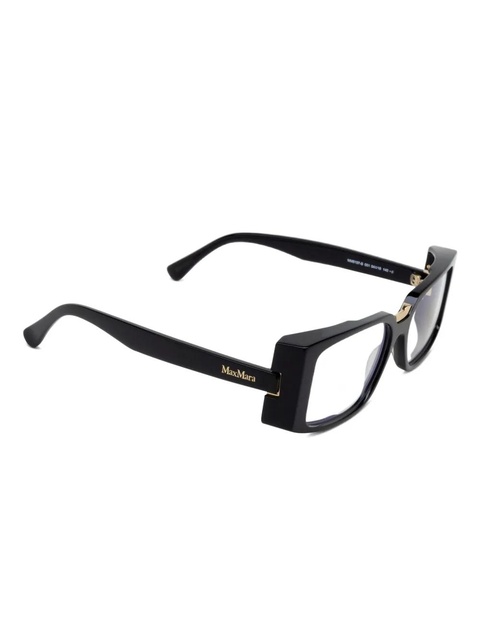 Max Mara Eyewear rectangle-frame glasses - Black - zdjęcie produktu nr 2