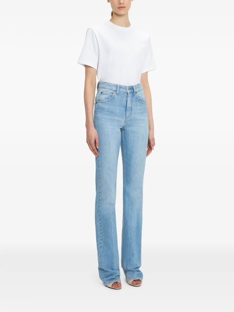 Victoria Beckham Julia high-rise straight leg jeans - Blue - zdjęcie produktu nr 1