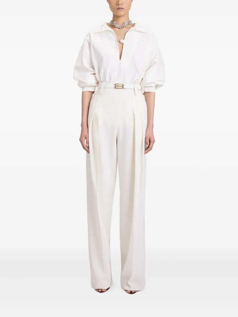Victoria Beckham cotton blouse - White - zdjęcie produktu nr 2