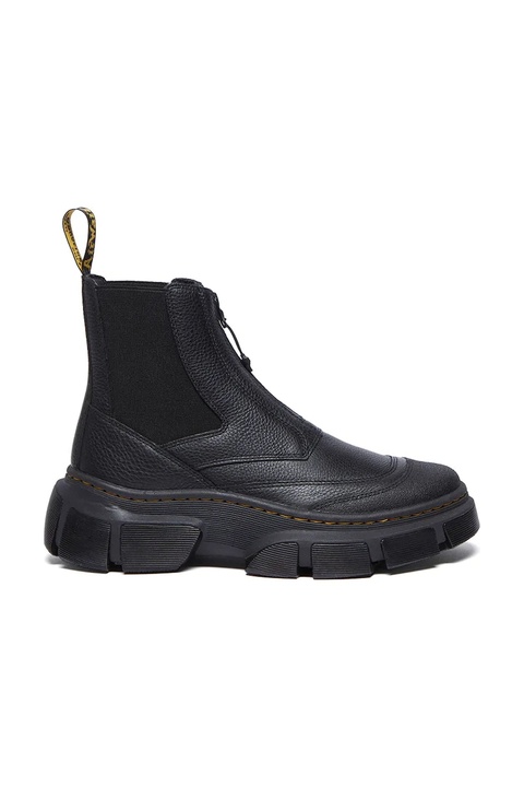 Dr. Martens sztyblety skórzane DMXL Zip Chelsea damskie kolor czarny na platformie DM41070001 - zdjęcie produktu nr 1