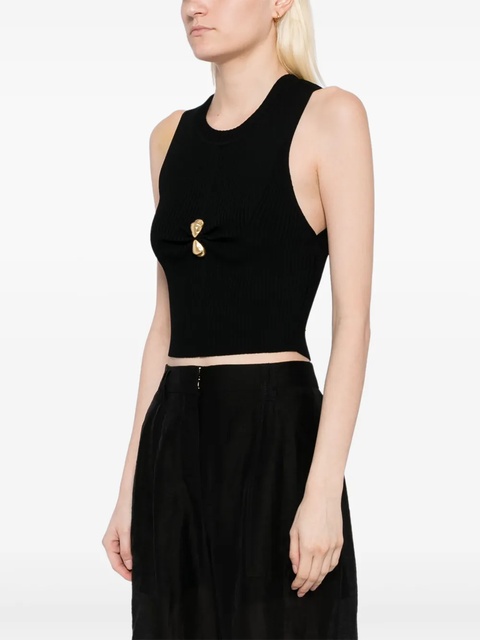 Aje focal knit top - Black - zdjęcie produktu nr 2