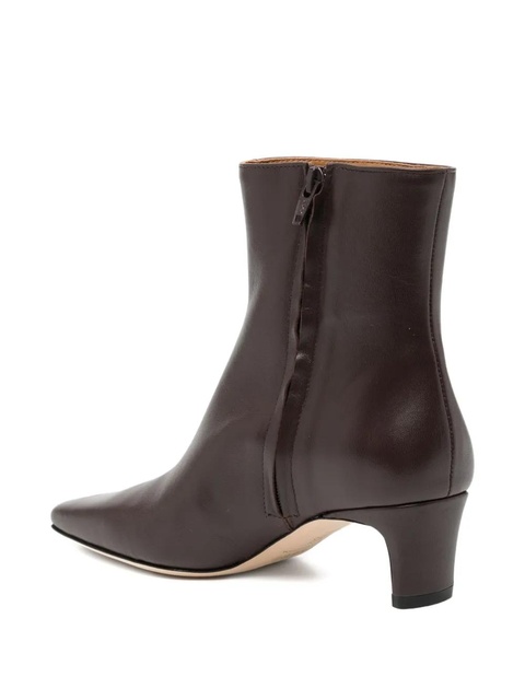 STAUD 50mm Wally ankle boots - Brown - zdjęcie produktu nr 2