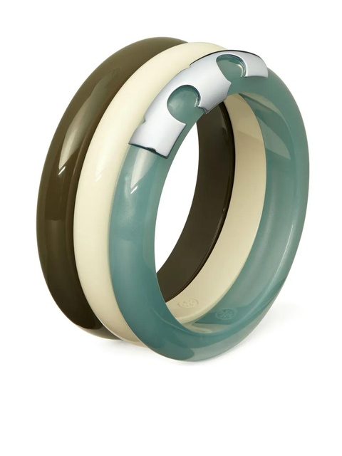 Tory Burch Resin bangle set - Blue - zdjęcie produktu nr 1