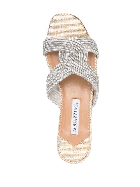 Aquazzura Felix sandals - Silver - zdjęcie produktu nr 2