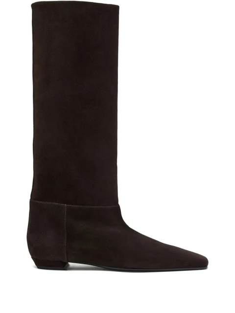 Proenza Schouler suede knee-high boots - Brown - zdjęcie produktu nr 2