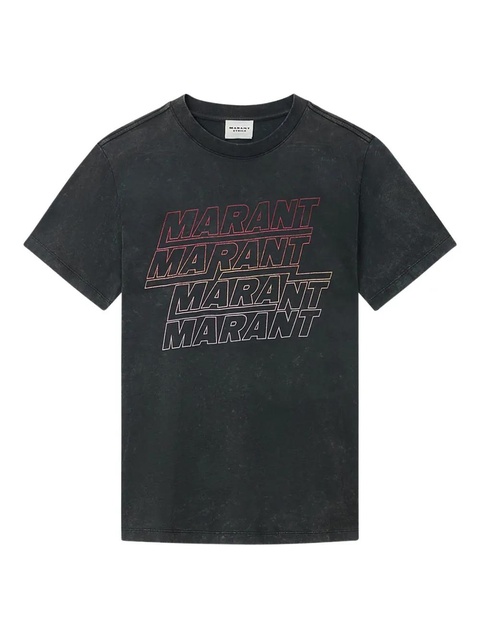 MARANT ÉTOILE Zoeline T-shirt - Black - zdjęcie produktu nr 1