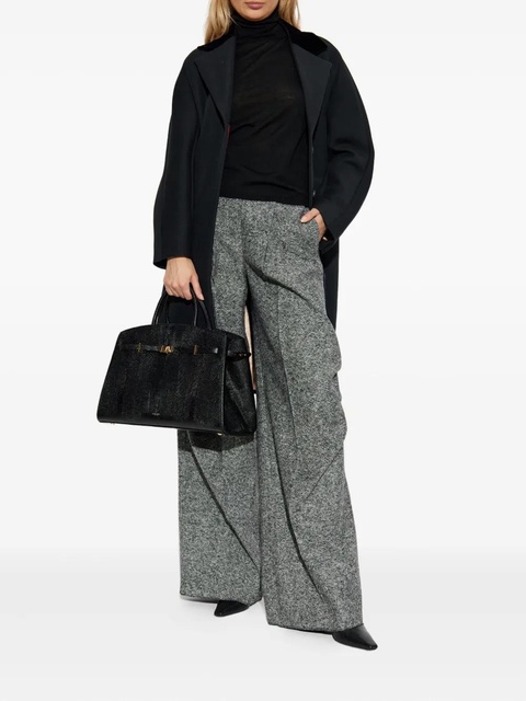 Max Mara Mammola velvet-collar coat - Black - zdjęcie produktu nr 2