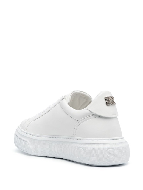 Casadei low-top leather sneakers - White - zdjęcie produktu nr 2