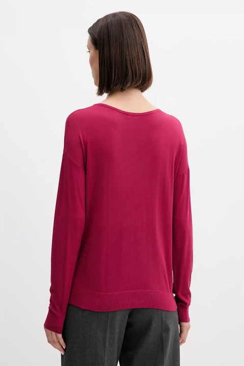 United Colors of Benetton sweter damski kolor różowy lekki 103VD10AV - zdjęcie produktu nr 2