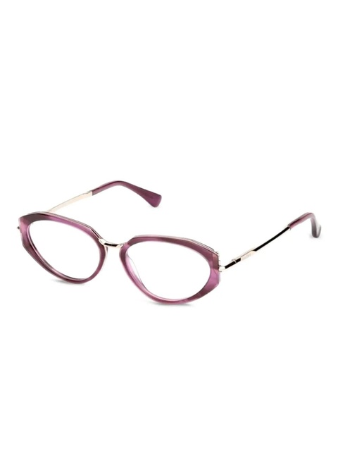 Max Mara Eyewear striped geometric frames - Purple - zdjęcie produktu nr 1