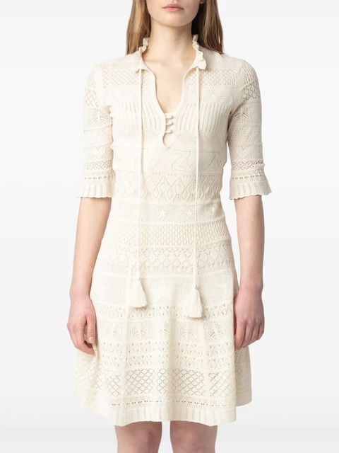 Zadig&Voltaire Memphisa dress - Neutrals - zdjęcie produktu nr 1