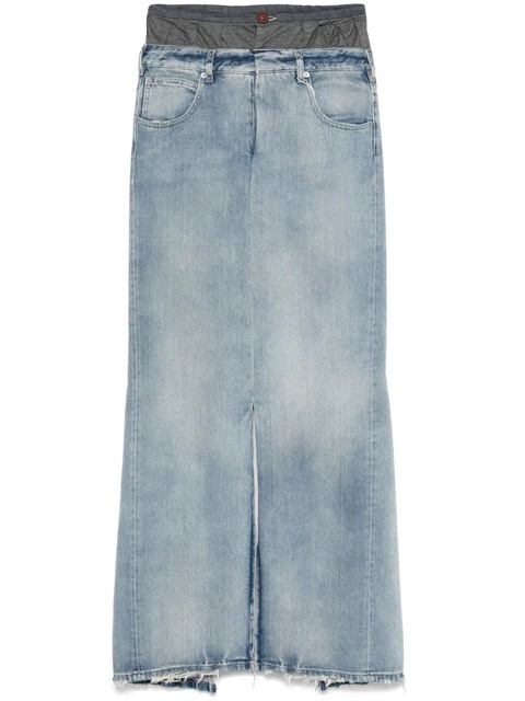 Maison Margiela denim maxi skirt - Blue - zdjęcie produktu nr 1