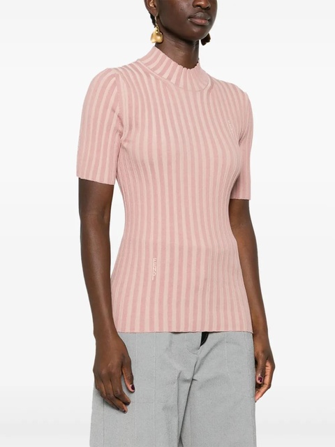 FENDI logo-intarsia top - Pink - zdjęcie produktu nr 2
