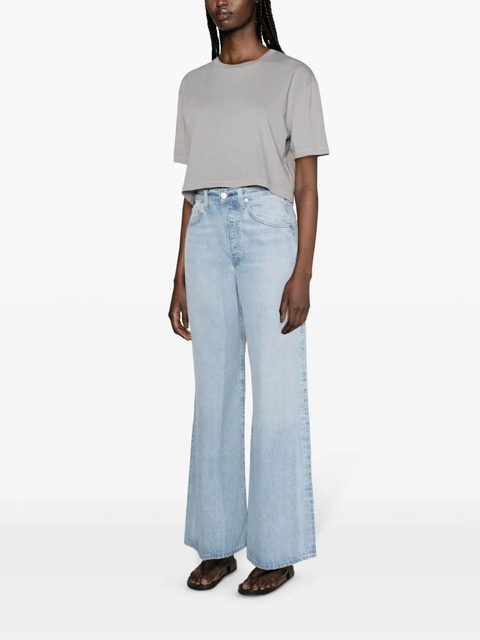 AGOLDE Anya cropped T-shirt - Grey - zdjęcie produktu nr 2