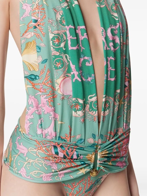 Versace Underwater Barocco swimsuit - Green - zdjęcie produktu nr 2