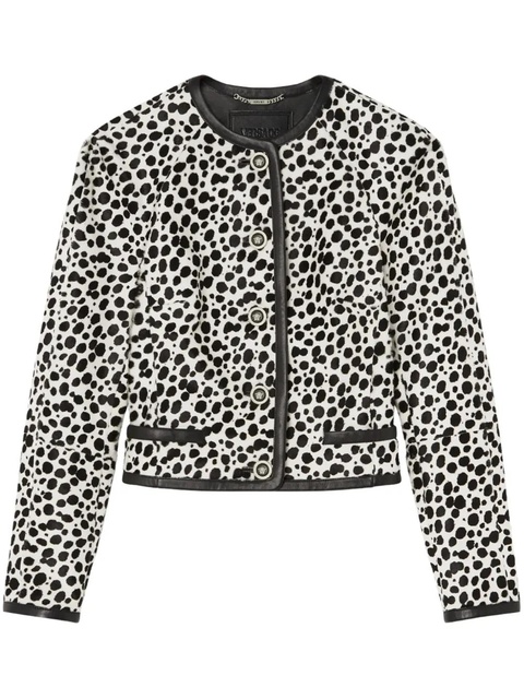 Versace Dalmatian-print raglan jacket - White - zdjęcie produktu nr 1