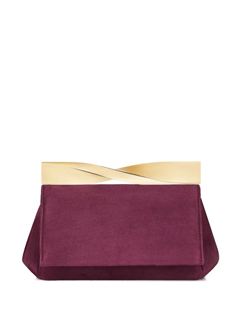 Aquazzura Mini Twist clutch bag - Red - zdjęcie produktu nr 1