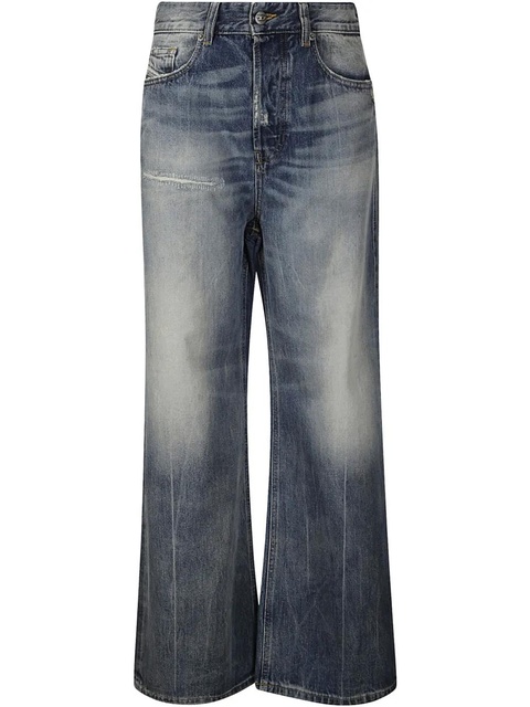 Diesel washed effect wide leg jeans - Blue - zdjęcie produktu nr 2