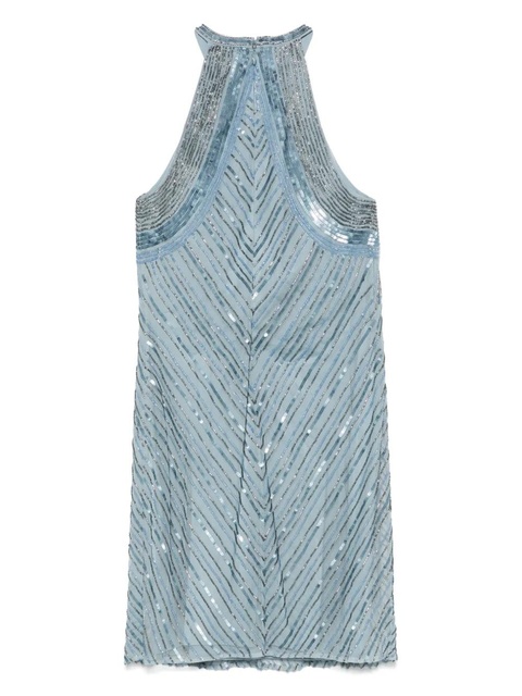Lauren Ralph Lauren beaded mini dress - Blue - zdjęcie produktu nr 1