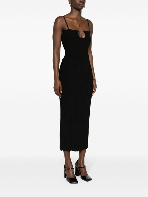 Jacquemus La Robe Sierra knit dress - Black - zdjęcie produktu nr 2