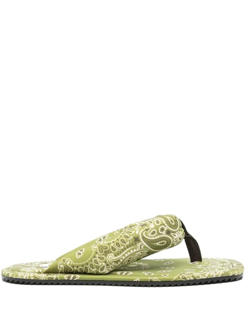 The Attico Indie sandals - Green - zdjęcie produktu nr 1