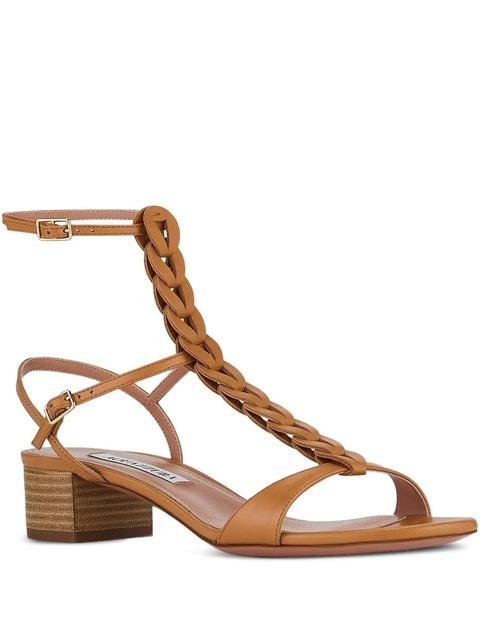 Aquazzura 35mm Destiny sandals - Brown - zdjęcie produktu nr 2