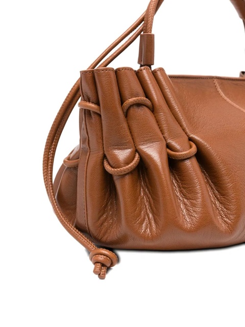Hereu Arta gathered-detail tote bag - Brown - zdjęcie produktu nr 1