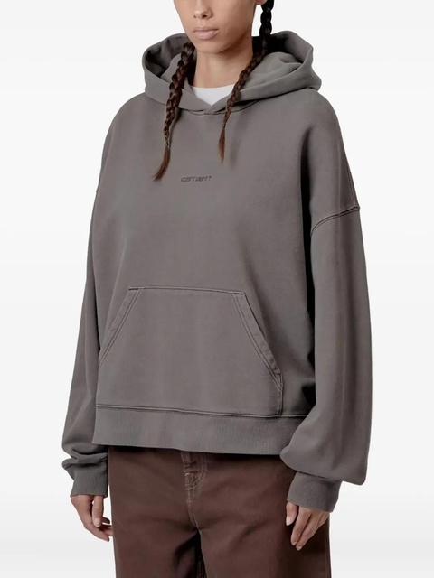 Carhartt WIP Benton cotton hoodie - Grey - zdjęcie produktu nr 2