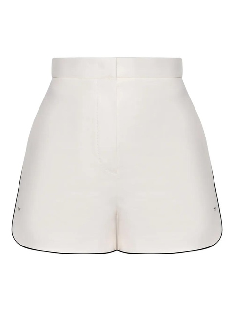 Max Mara Orbita high-waisted tailored shorts - White - zdjęcie produktu nr 1