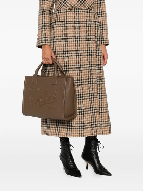 MC2 Saint Barth large Vanity leather tote bag - Brown - zdjęcie produktu nr 1