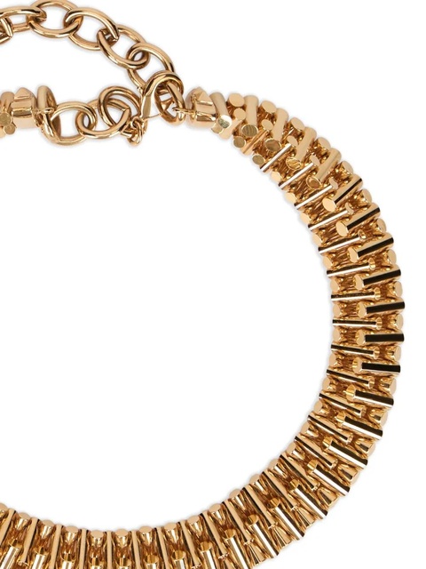 Valentino Garavani laminated-design necklace - Gold - zdjęcie produktu nr 2