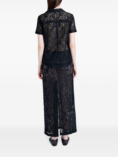 Proenza Schouler Jasmine maxi skirt - Black - zdjęcie produktu nr 2