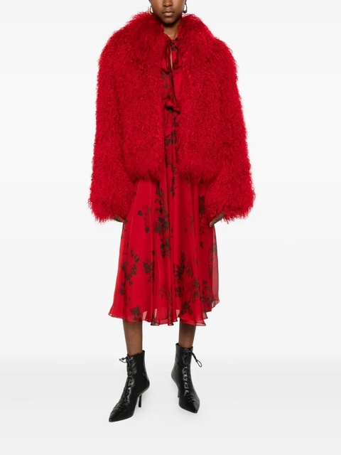 ducie Rochelle shearling jacket - Red - zdjęcie produktu nr 2