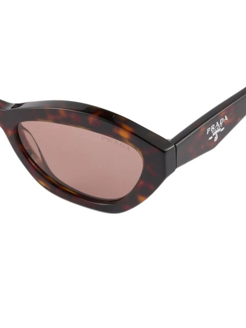 Prada Eyewear logo sunglasses - Brown - zdjęcie produktu nr 2
