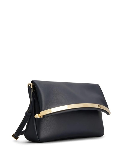 Tod's leather clutch bag - Blue - zdjęcie produktu nr 2