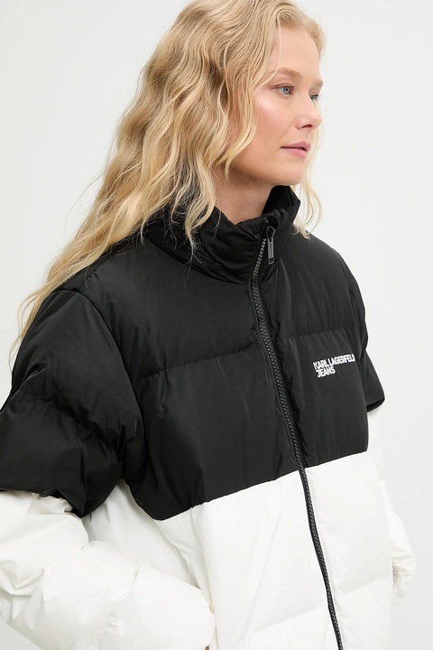 Karl Lagerfeld Jeans kurtka kolor czarny zimowa A3W15024 - zdjęcie produktu nr 2