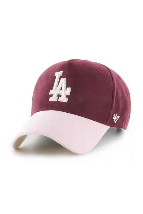 47 brand czapka z daszkiem MLB Los Angeles Dodgers kolor bordowy B-USMDT12USS-KM - zdjęcie produktu nr 1