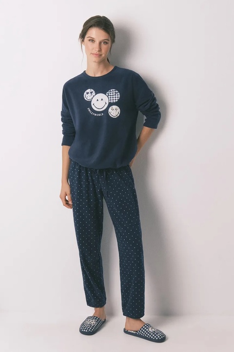 women'secret piżama damska kolor granatowy 3132142 - zdjęcie produktu nr 1