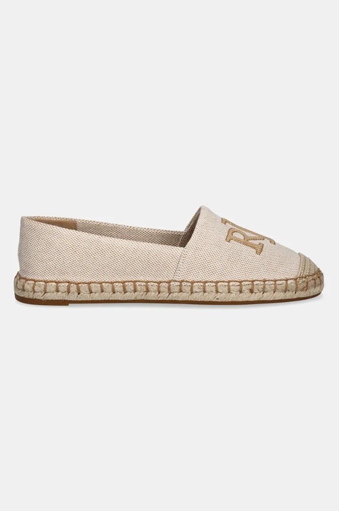 Lauren Ralph Lauren espadryle Cameryn Lg 2 kolor beżowy 802962171004 - zdjęcie produktu nr 2