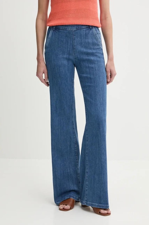 United Colors of Benetton jeansy damskie high waist 4TUTDF06V - zdjęcie produktu nr 1